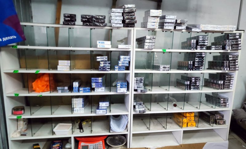 В Михайловском районе полицейские изъяли партию контрафактной табачной продукции